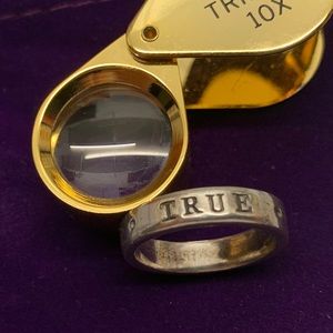 🩶 Sterling Silver Ring marked & imprinted — size 7